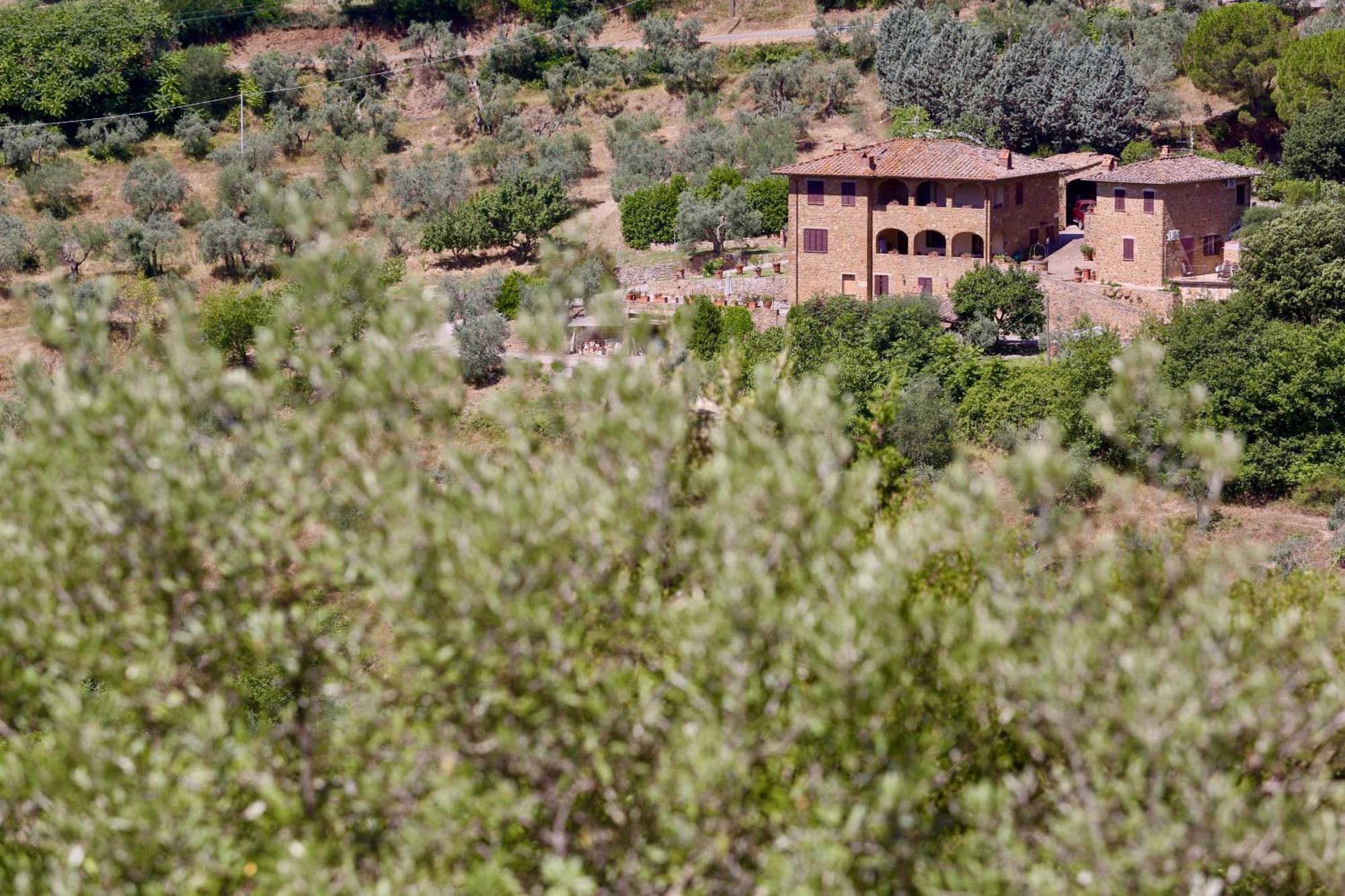 La Chiusa Dei Monaci Castelmuzio Exterior foto