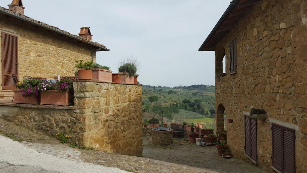 La Chiusa Dei Monaci Castelmuzio Exterior foto