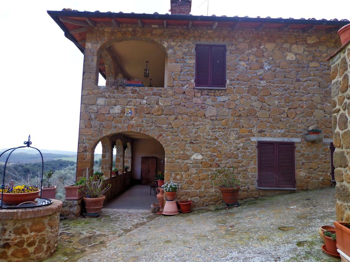 La Chiusa Dei Monaci Castelmuzio Exterior foto