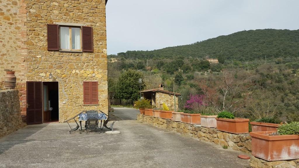 La Chiusa Dei Monaci Castelmuzio Exterior foto