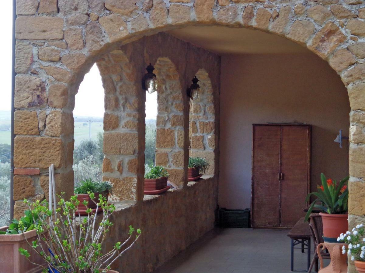 La Chiusa Dei Monaci Castelmuzio Exterior foto